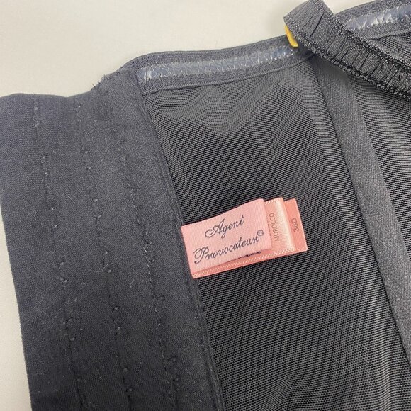 Agent Provocateur Melody Black Basque 36D - Picture 5 of 9